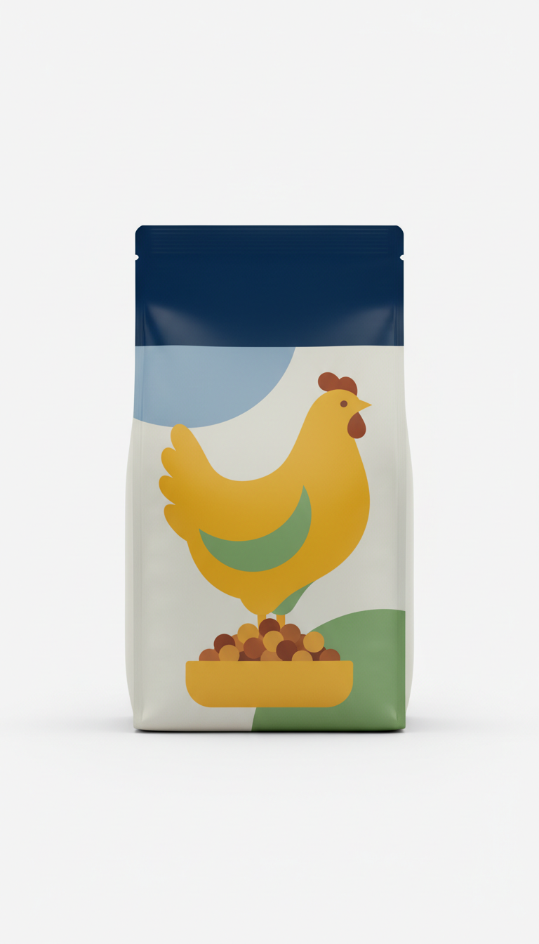 Chicken Recipe Dog Kibble Bag