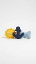 Interactive Plush Squeaky Toy Set