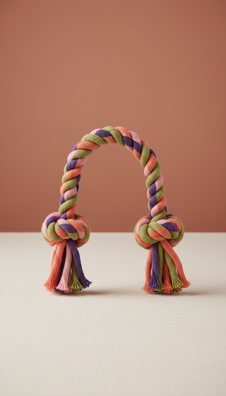 Nylon Tug Rope with Easy-Grip Handles